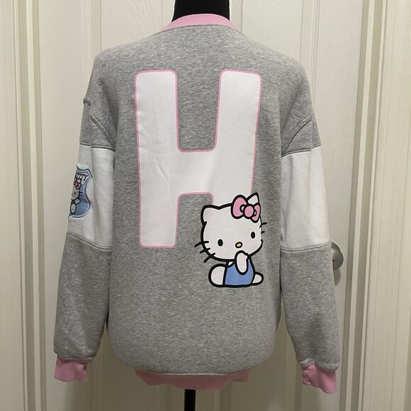 Hybrid Apparel Hello Kitty Pullover Sweatshirt Crew Neck Women's X-Small XS - Picture 5 of 6